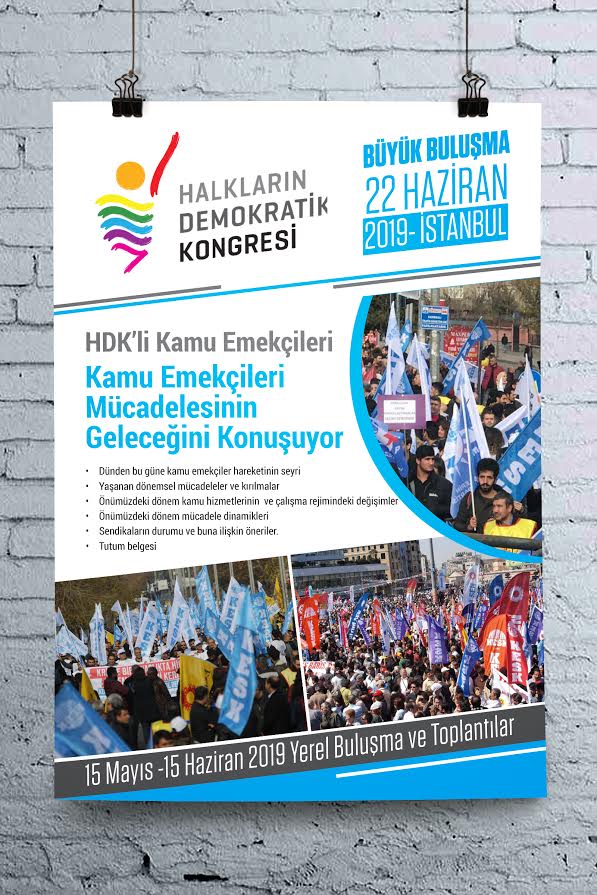 HDK'li Kamu Emekçileri, Kamu Emekçileri Mücadelesinin Geleceğini Konuşuyor