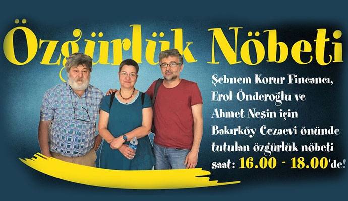 Gazetecilere kelepçe vurulamaz!