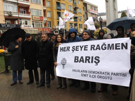 HDP İzmit İlçe Örgütü'nden Yüksekova katliamı kınaması
