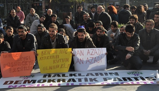 Nazilli'de oturma eylemi