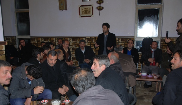 HDP Muş İl Örgütü, Hasköy ilçesinde halkla buluştu