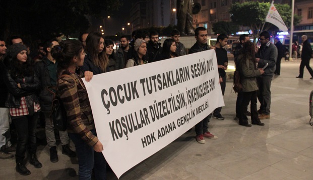 HDK'li gençlerden 'çocuk tutsakların sesini duyun' çağrısı