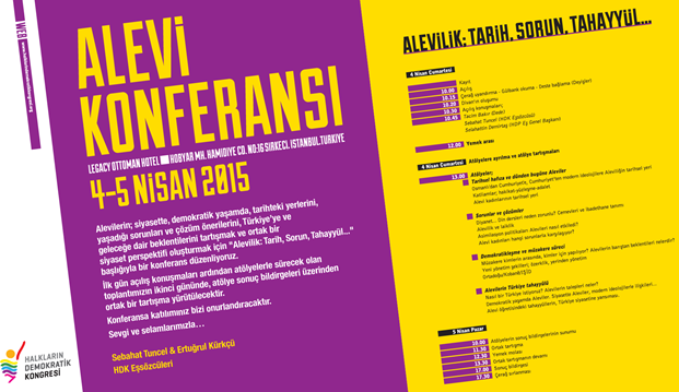 HDK Alevi Konferansı Sonuç Bildirgesi / 4-5 Nisan 2015