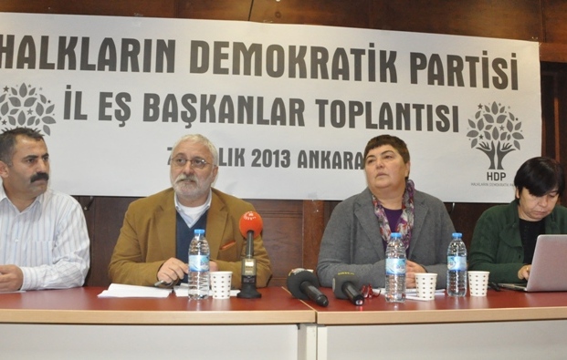 HDP İl Eşbaşkanları toplantısı