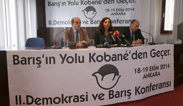 HDK 18-19 Ekim'de Ankara'da 2. Demokrasi ve Barış Konferansı düzenliyor