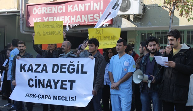 HDK Çapa Gençlik Meclisi işçi cinayetlerinde sorumluluğu olan Çalışma Bakanı'nı istifaya çağırdı