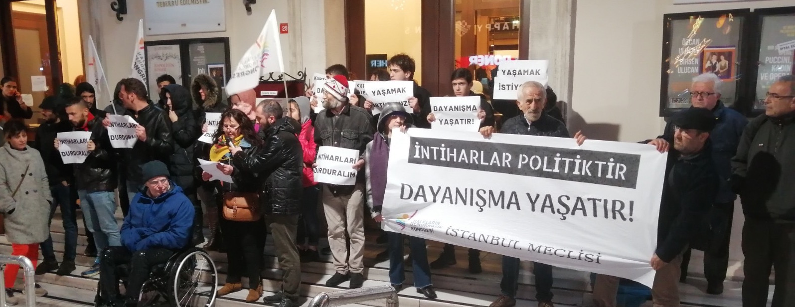İNTİHAR DEĞİL CİNAYET! DAYANIŞMA YAŞATIR!