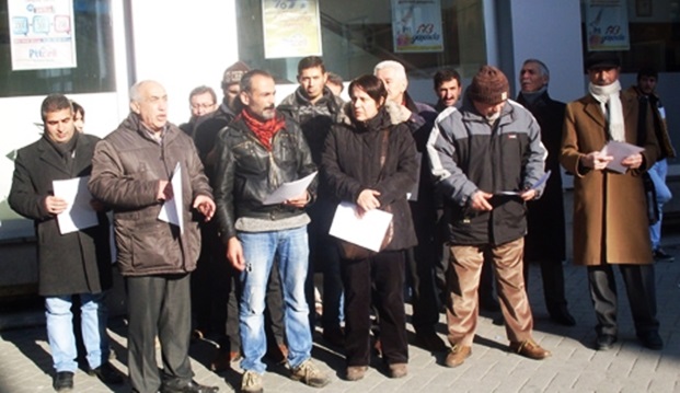 Eskişehir'de tutuklu vekiller için faks eylemi