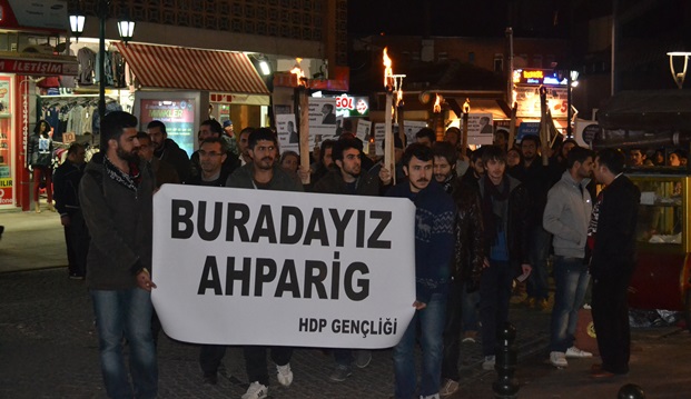 'Buradayız ahparig, vazgeçmedik'