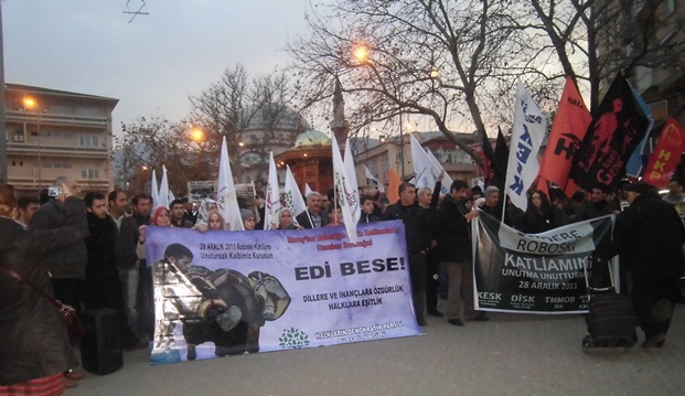 Bursa'da HDP çağrısıyla yürüyüş