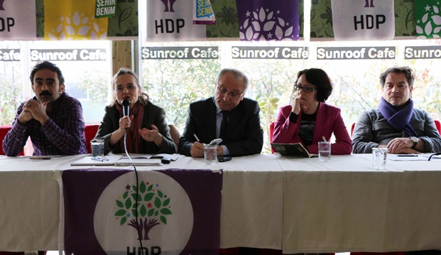 Şişli'de seçim bildirgesi toplantısı yapıldı