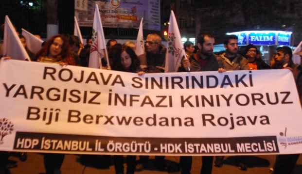 HDK-HDP İstanbul İl Meclisi: 'Sömürgeciler Rojava devrimine tahammül edemiyor'