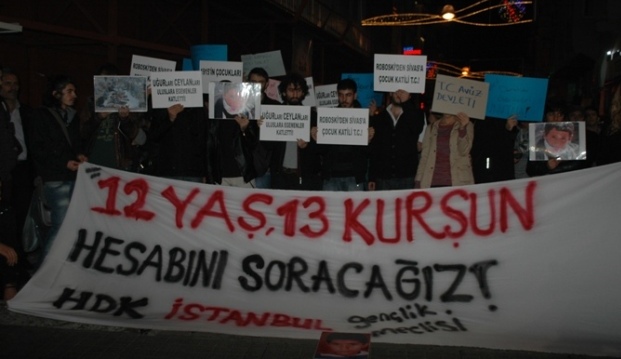 HDK İstanbul Gençlik Meclisi'nden Uğur Kaymaz anması
