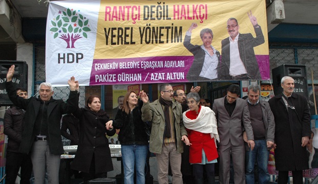 Çekmeköy'de seçim irtibat bürosu açılışı