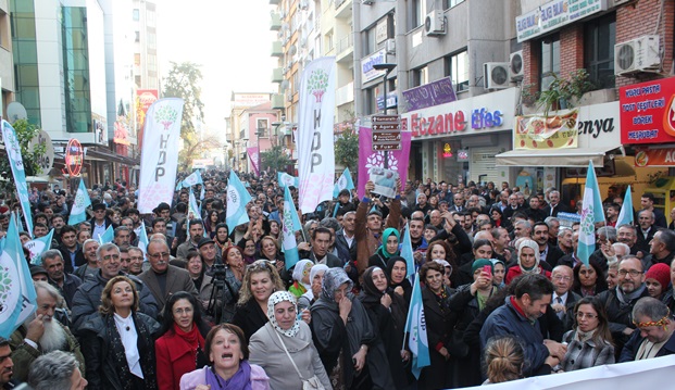 İzmir'de HDP binasının açılışı yapıldı