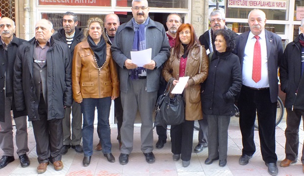 Manisa'da tutuklu vekiller için eylem