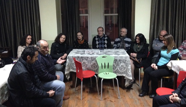 HDP adayları Sivaslı Ermenileri ziyaret etti